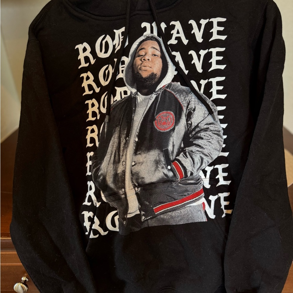 Rod Wave Black Graphic Hoodie